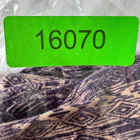 Bobeau Women's Boho Small Pull-On A-Line Midi Skirt Purple Aztec Tribal Festival - Picture 15 of 15